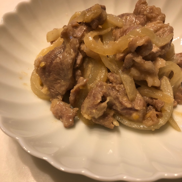 簡単 豚肉と玉ねぎの味噌マヨ炒め レシピ 作り方 By さくこー 楽天レシピ